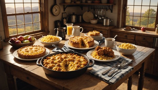 Le délice du comfort food américain : recettes à partager